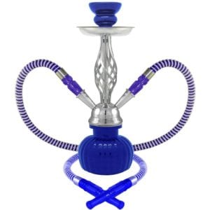  Hookah set with 3 hookah hose, 21 complete hookah set with all  hookah accessories including ceramic bowl, charcoal holder, glass vase and  extra disposable hookah tips : Health & Household